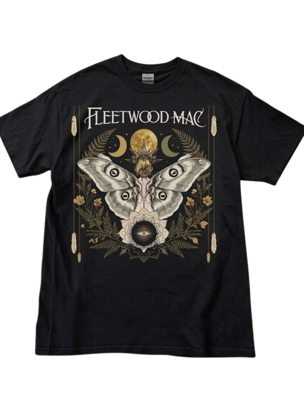 Fleetwood Mac Graphic T-shirt Butterfly Vintage